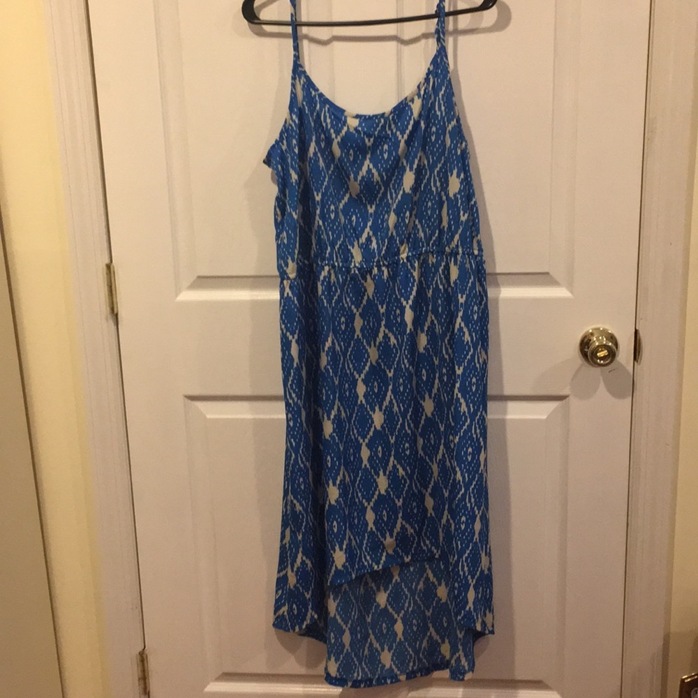 High Low blue sundress